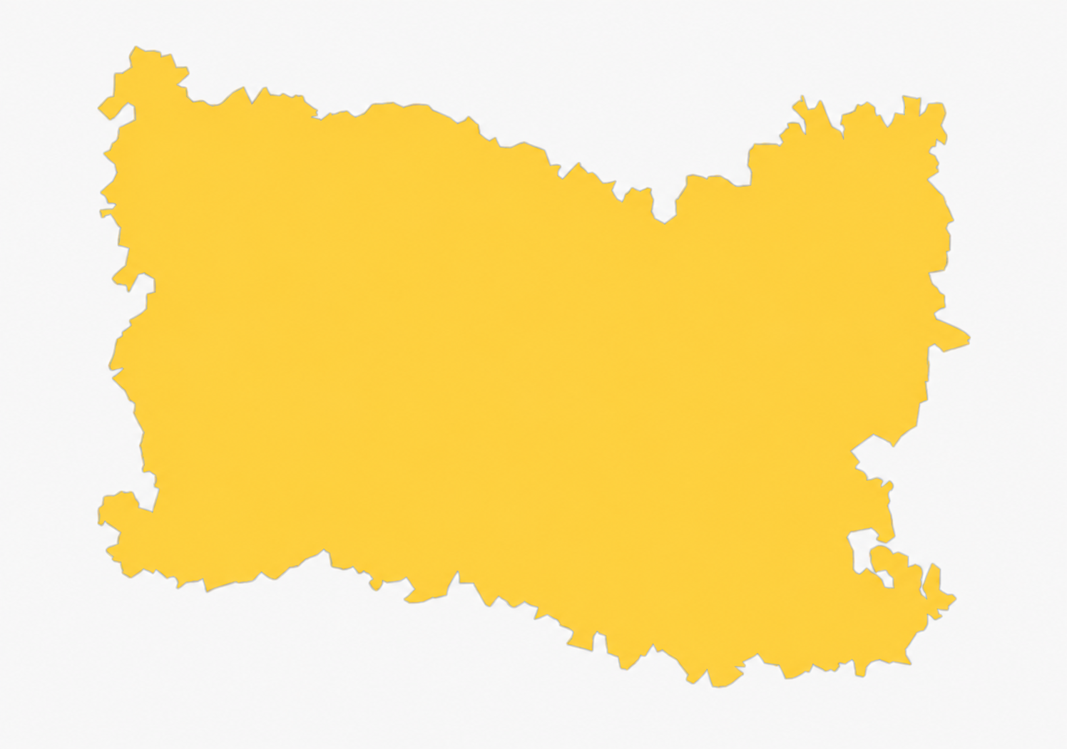 Carte des clubs d'échecs de l'Oise